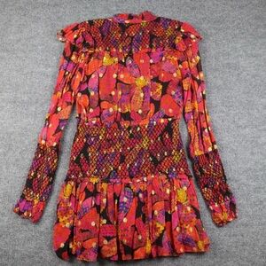 FARM Rio Multicolor Long Sleeve Dress